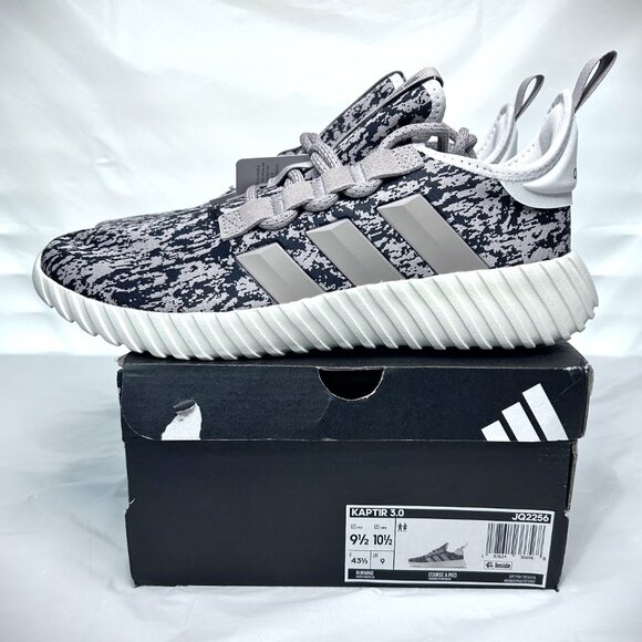 Adidas Kaptir 3.0 Men's Running Shoes Black Beige JQ2256 Size 9.5M/10.5W New - Picture 7 of 7